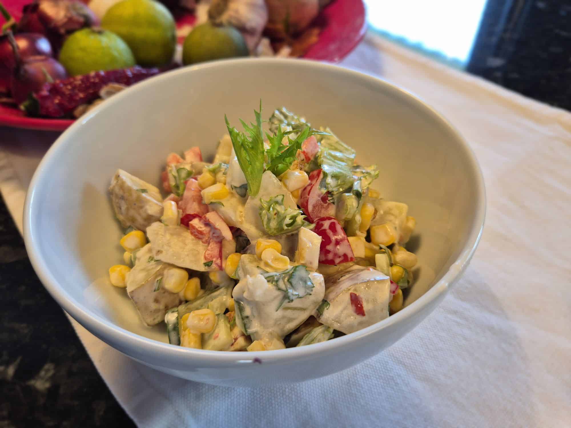 Du visar för närvarande Krämig sallad