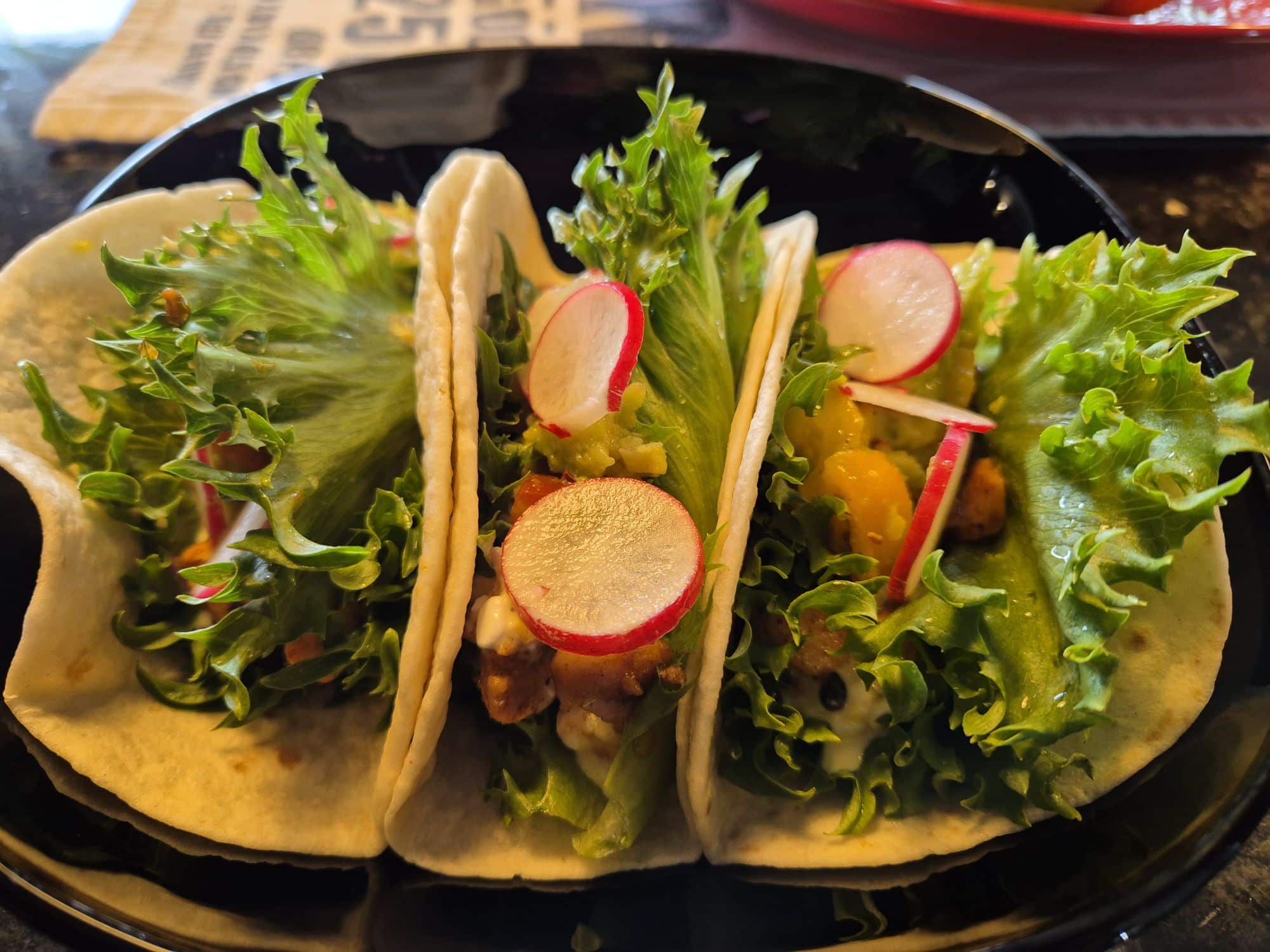 Du visar för närvarande Laxtaco med passionsfrukt